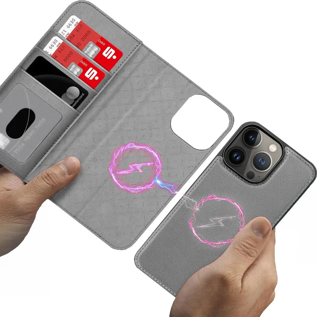 obNano cover for iPhone 13 Pro agnetica, copatibile con agSafe