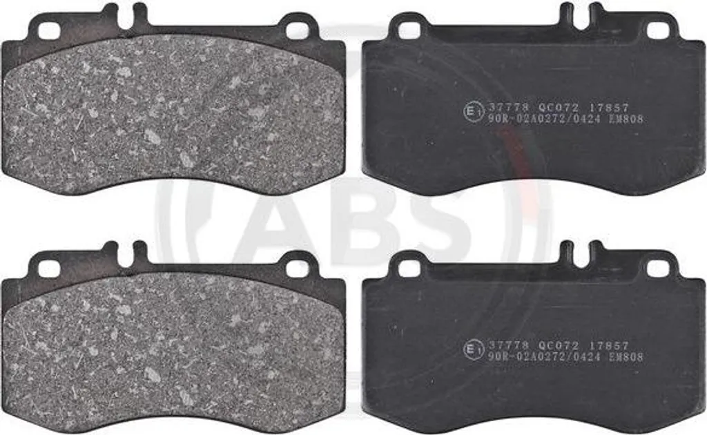 A.B.S. 37778 Jeu de Plaquettes de Frein à Disque OE 0054207720 pour CLS