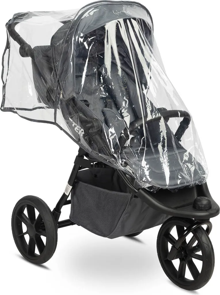 Poussette compacte CARETERO LIMA graphite avec dossier réglable et panier - 12