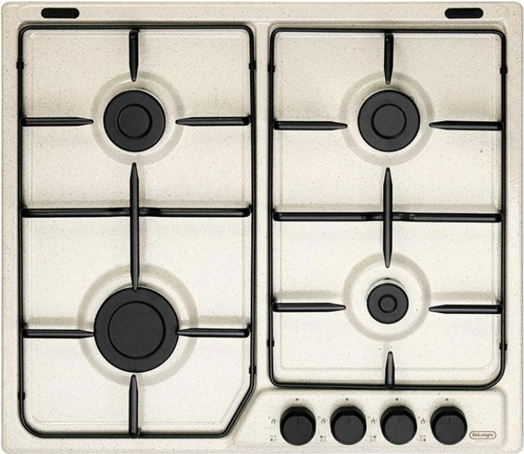 De'Longhi FFS 46 ASV Avena Einbau-Gasherd, 60 cm, 4 Brenner