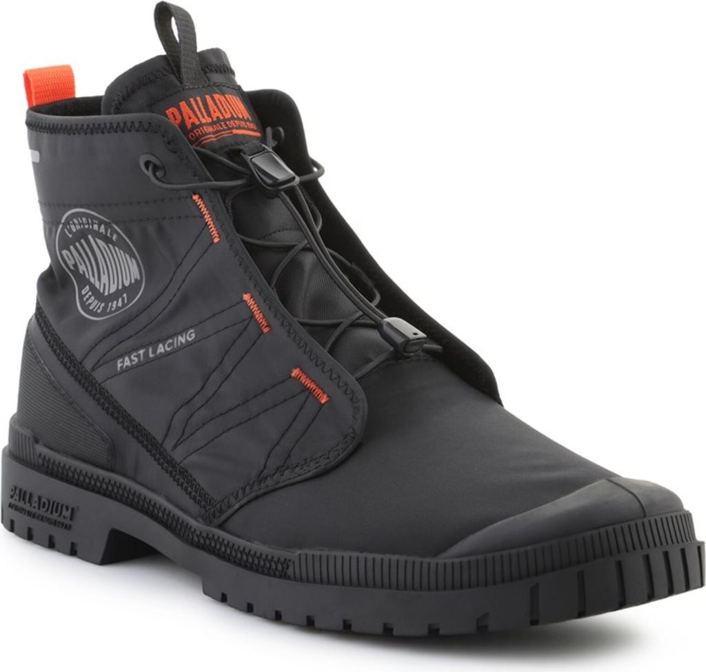 Palladium SP20 Travel Hi In Schwarze Stiefel – 11 UK - 46 EU - 12 US / Black