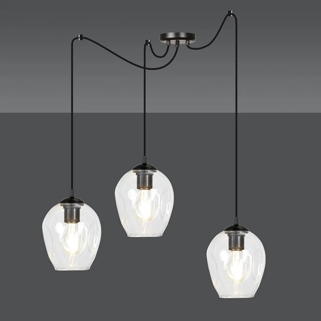Lustre 3 lampes LEVEL 3 Emibig - Solution éclairage puissant et chic - 5