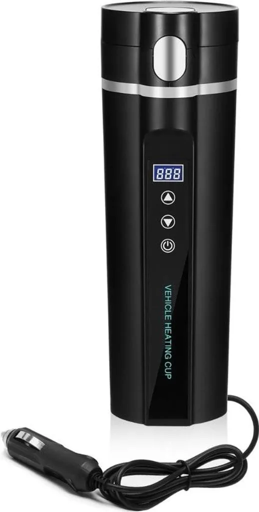 Bouilloire camping 12V et voyage avec écran LED et chauffe réglable