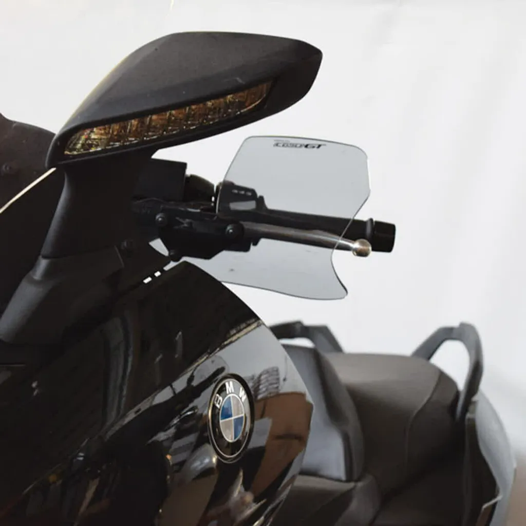Protège-mains Isotta fumé clair BMW C650GT - Résistant et Élégant