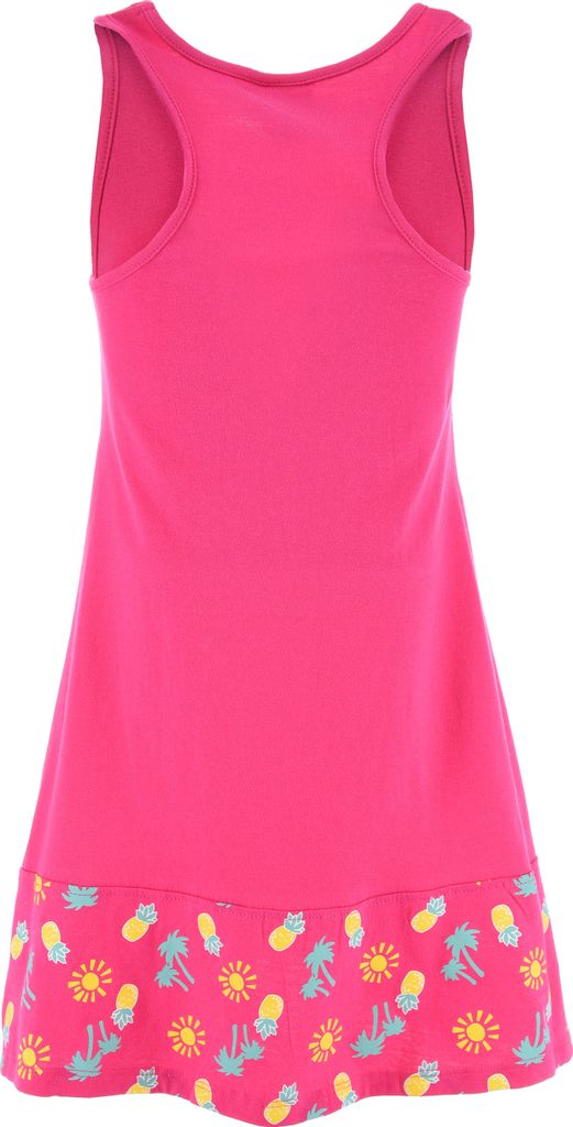 Minnie Mouse Sommerkleid Kleid Ärmellos, Farbe:Pink, Größe:104