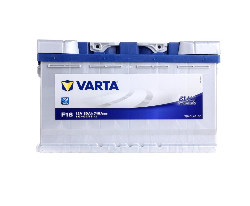VARTA BLUE Dynamic F16 Starterbatterie 12V 80Ah 740A/EN L4 Produktbild 