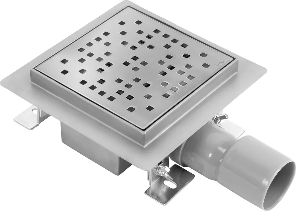 Scarico Rea Dots 150x150 Nickel Brush: Il Bagno dei Tuoi Sogni