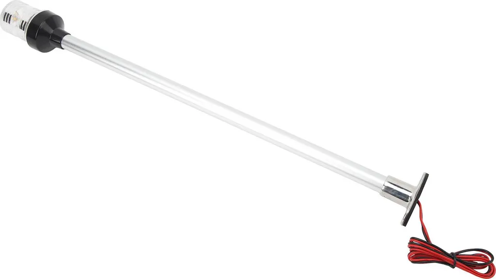 Feu de navigation 22 pouces pour bateau avec socle en inox 316 robuste