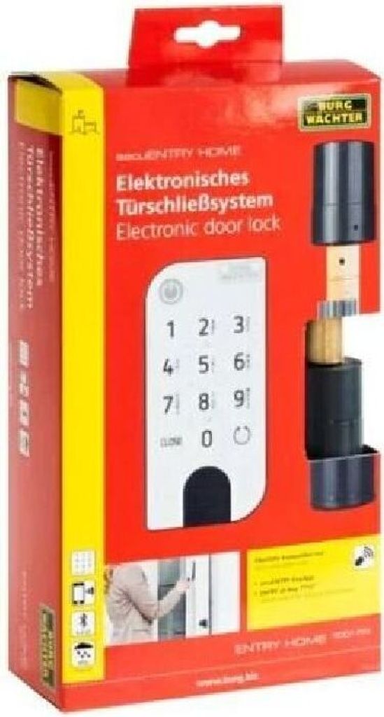 Burg-Wächter Set: Türzylinder + Tastatur ENTRY Home 5001 Produktbild 11