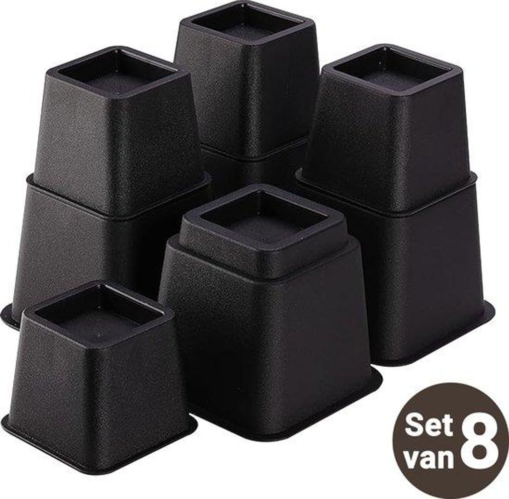 JustValue Verstelbare Meubel- en Bedverhogers – 8, 13 of 20 Productafbeelding 
