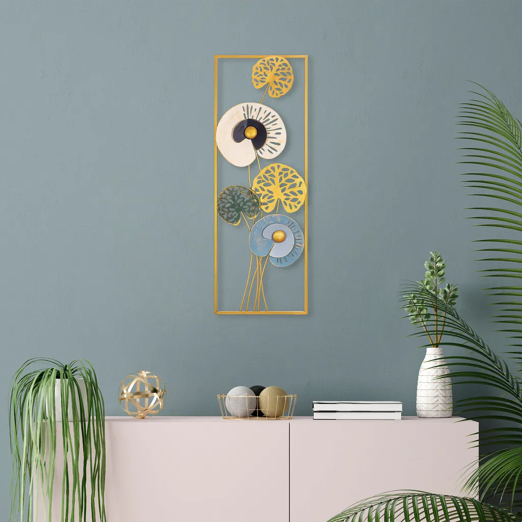 Décoration Verticale en Métal pour Habiller un Couloir ou une Entrée