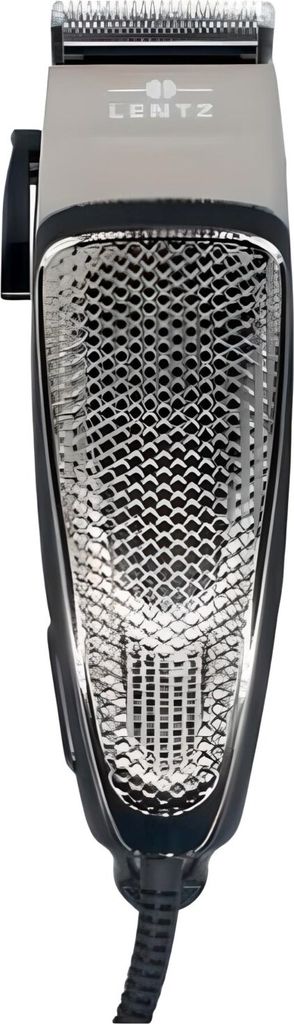 Lentz Haarschneider 2 Watt Pflegeleichtes Gehäuse Abnehmbare Klinge silber schwarz