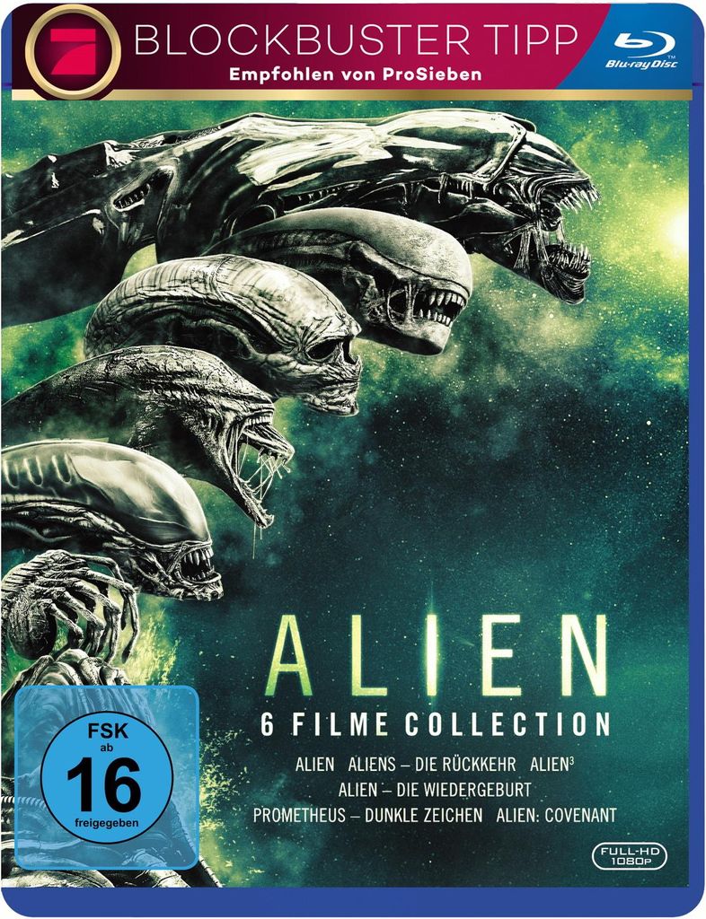 Alien 1-6 Produktbild 