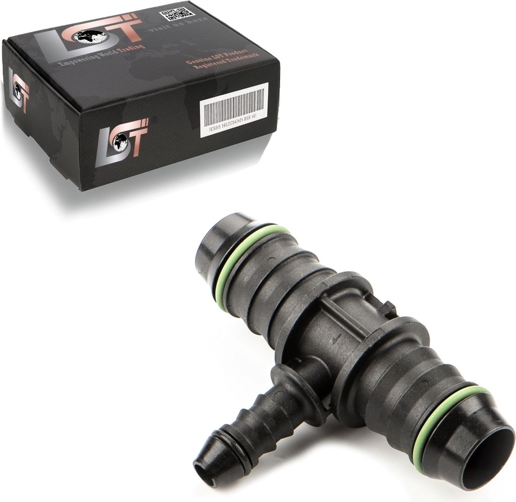 T-Verbinder T-Stück Bewässerungssystem Tropfbewässerung PE-Rohr Ø6mm-Ø14mm