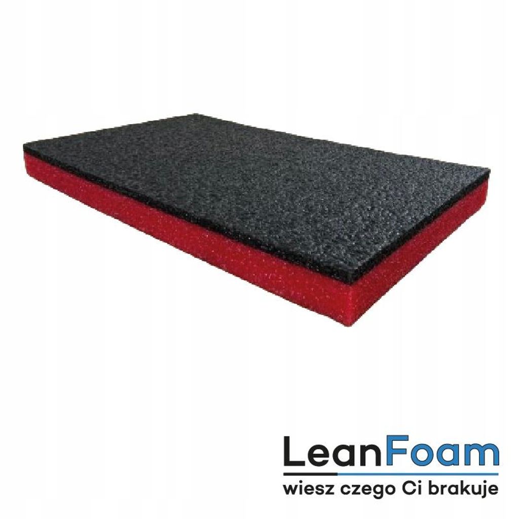 Zwei Stück Schaumstoffeinlage für Qbrick System One Drawer Toolbox 2.0