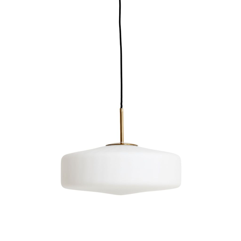 Light & Living - hängeleuchte - Pleat - weiß - glas - Ø 40cm - E27 - 2972026