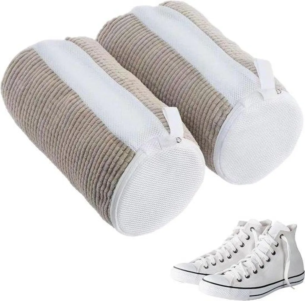 Laver ses chaussures en machine sans bruit - Sac de protection zippé
