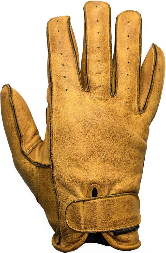 Helstons Hiro Sommer Motorradhandschuhe, gelb, 12