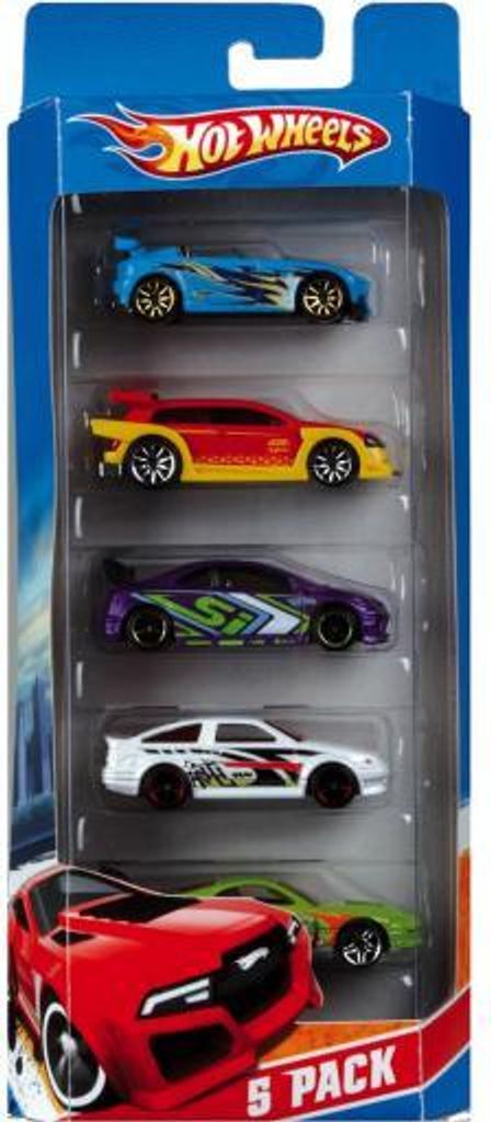 Mattel Hot Wheels Dárková sada 5 kusů Obrázek produktu 2