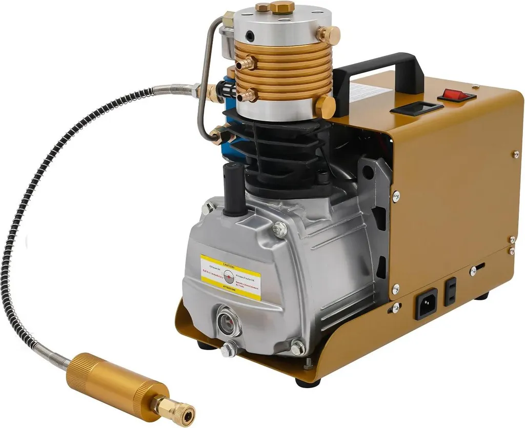 Compresseur électrique portable 300 bars pour bouteille et tir PCP