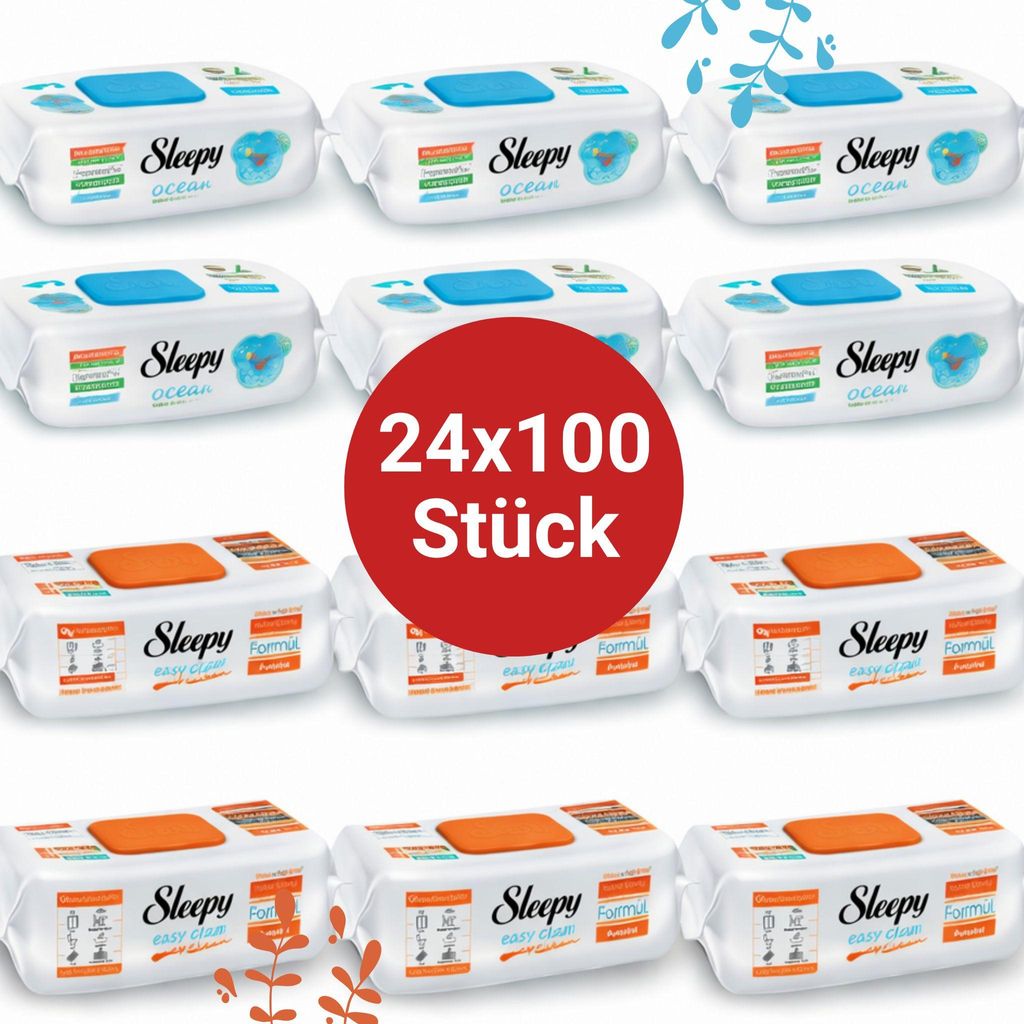 Salviette detergenti per superfici Sleepy Easy Clean – Immagine del prodotto 