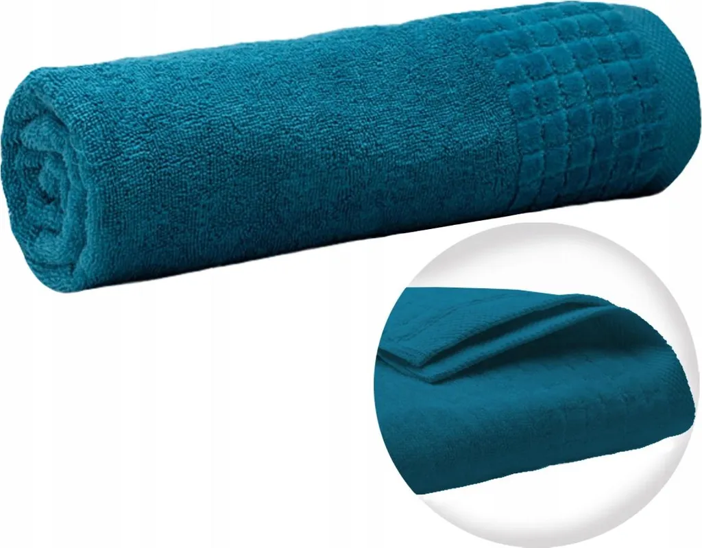 Asciugamano Bagno 50x100 cm Spugna Cotone Idrofilo Alta Qualità