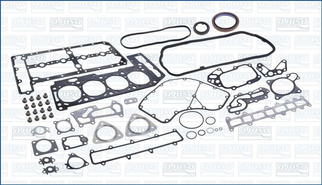 AJUSA 50280800 Motor-Dichtungsvollsatz Dichtsatz für FIAT Ducato Kastenwagen (250, 290) Ducato Pritsche / Fahrgestell (250, 290) Ducato Bus (250, ...