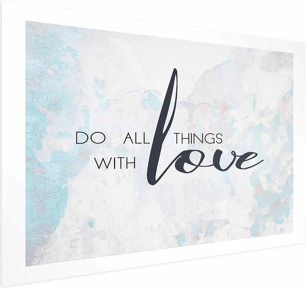 Poster Con Amore 90x60 cm Must-Have Decor Instagrammabile