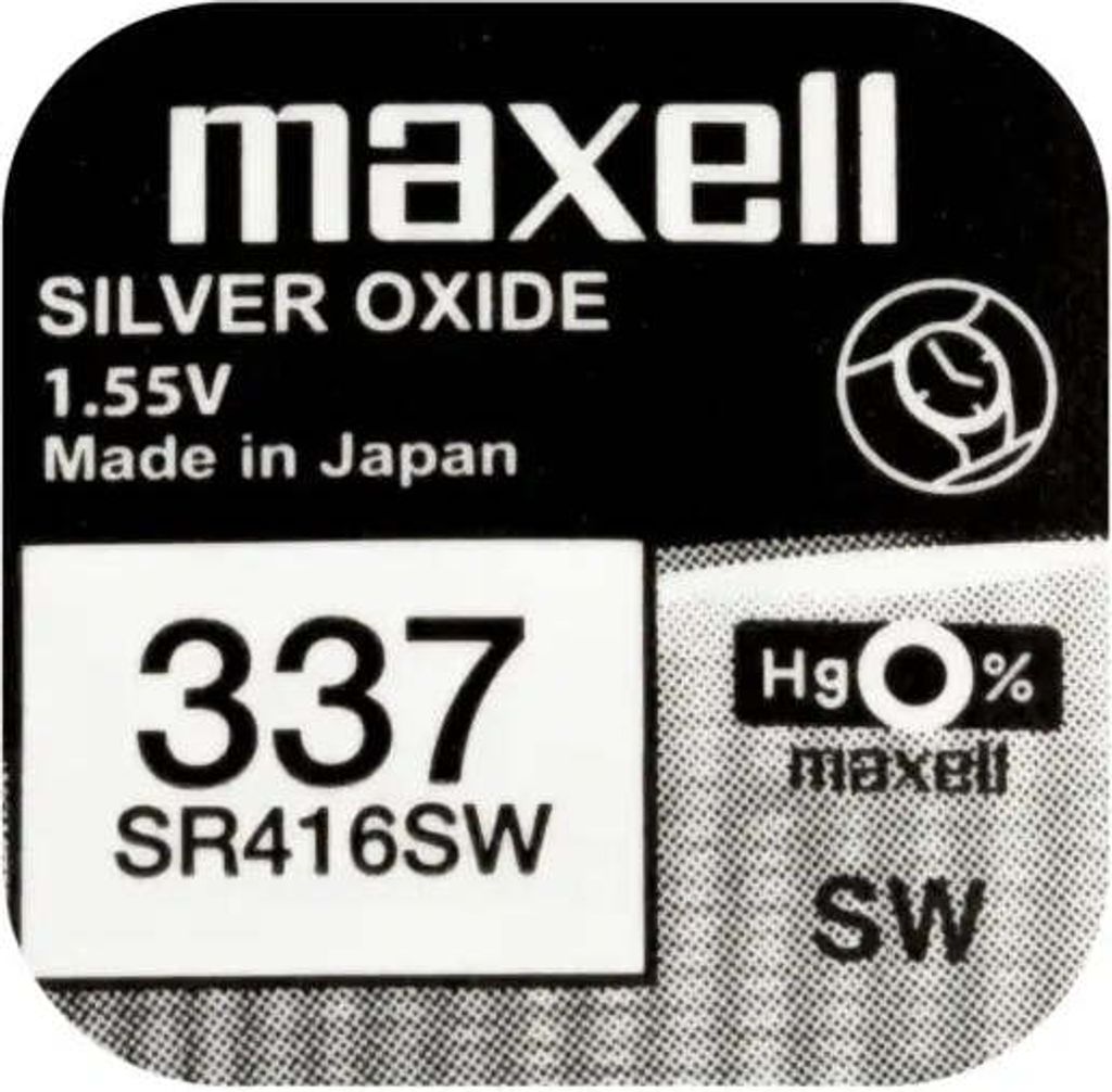 Maxell 18293900, Jednorazowa bateria, SR416SW, Zdjęcie produktu 