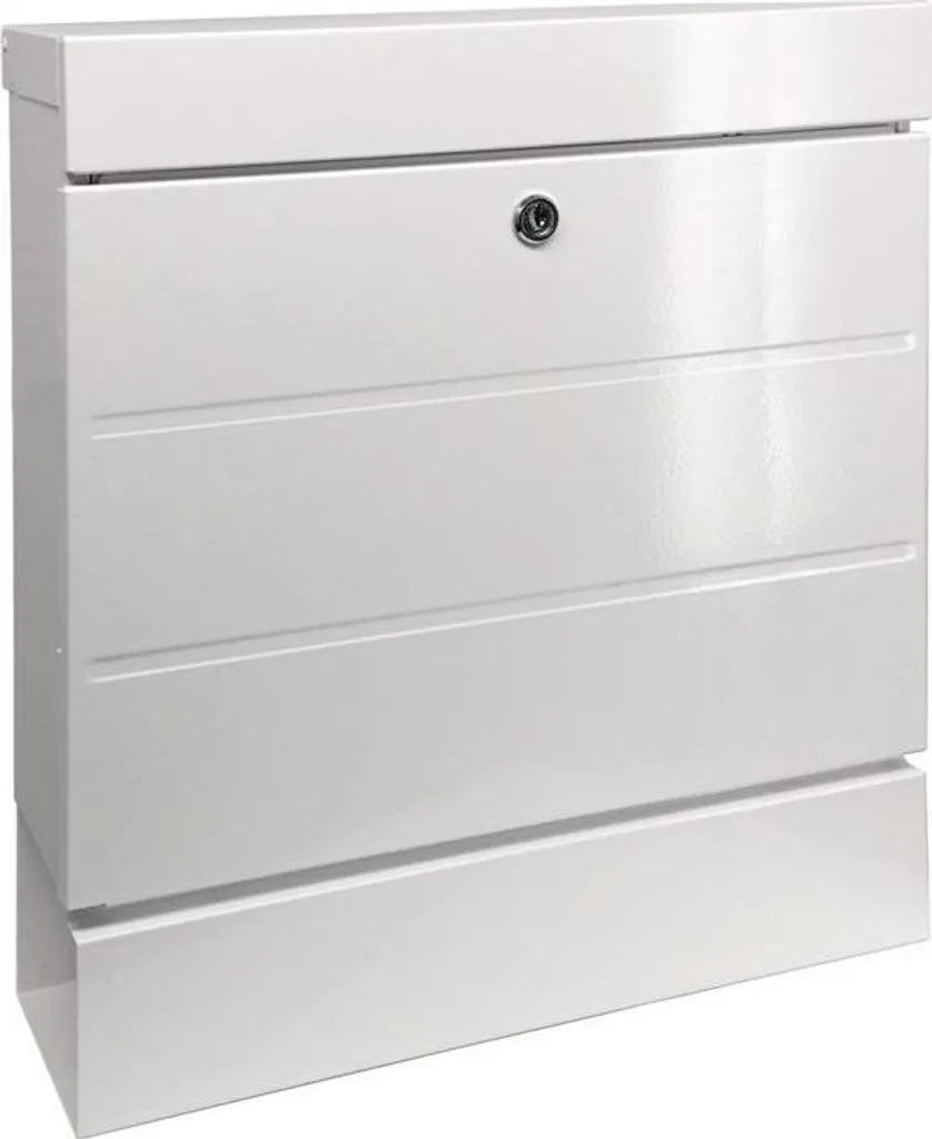 Boîte aux lettres anti-corrosion NewYork 850 W blanc acier galvanisé STA