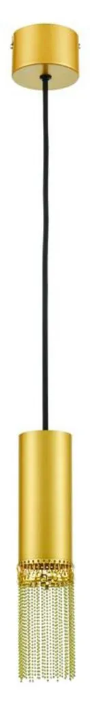 Suspension îlot central cuisine dorée DOHA | Éclairage bar et table GU10