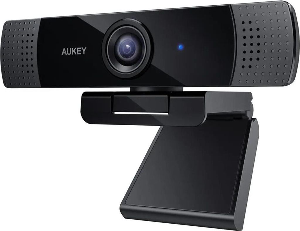 AUKEY Webcam 1080 Dual Mic PC-LM1E black, USB 2.0 Produktbild 