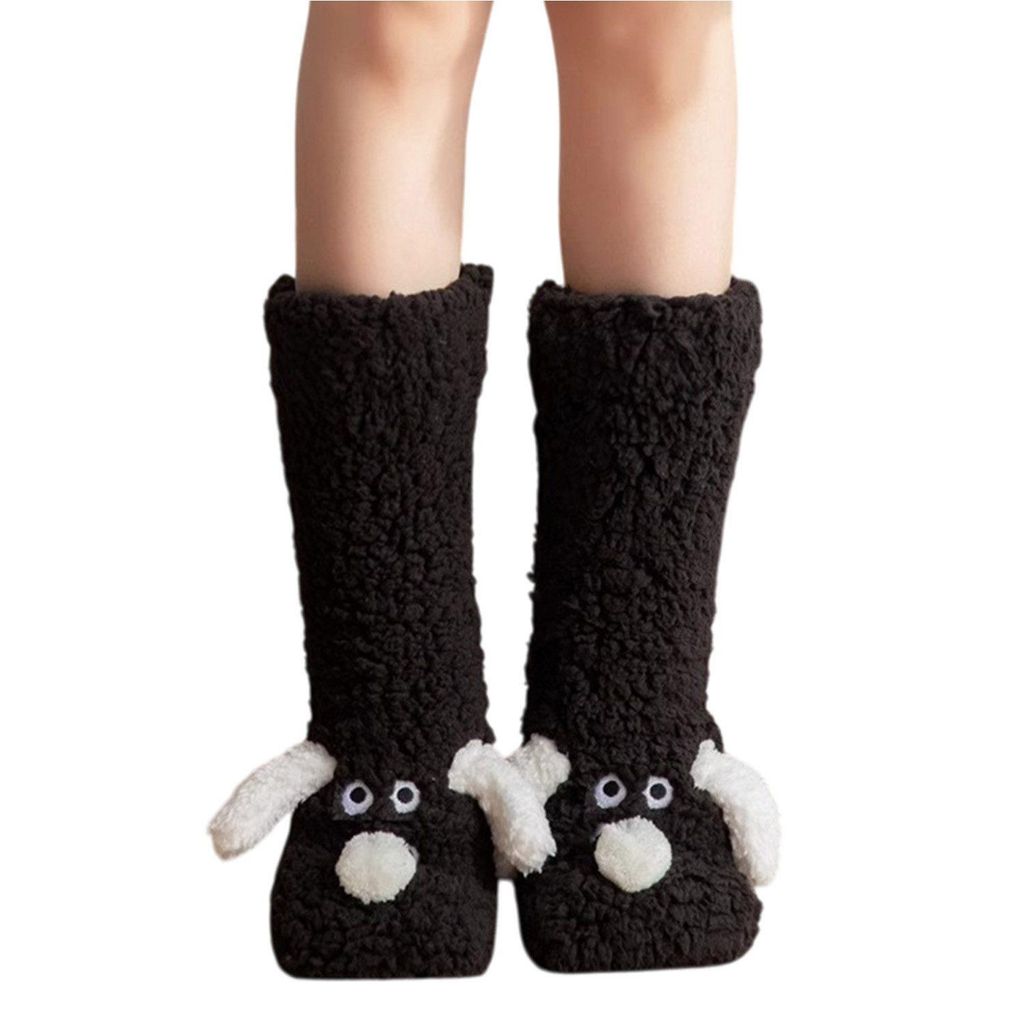 Kuschelsocken Damen Flauschige Socken Flauschig Warme Produktbild 