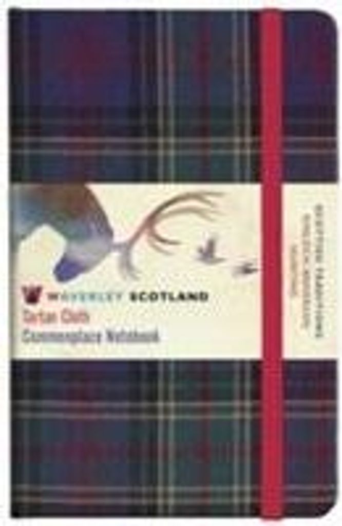 Hunting Tartan: Tasche: 14 x 9cm: Waverley Genuine Tartan Cloth Commonplace Notebook
