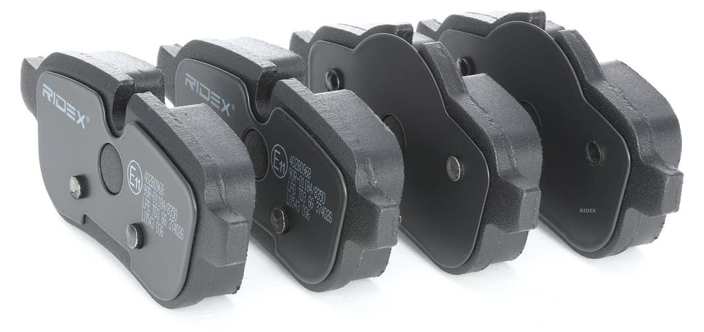RIDEX Bremsbeläge Satz Hinten für BMW Z4 Roadster (E85) 402B0968