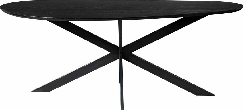 Starfurn - Cloud Esstisch - 280 cm - Eiche - Schwarz