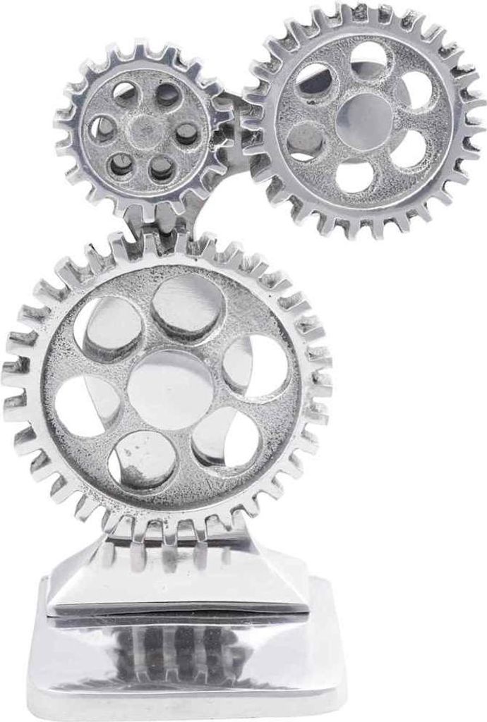 vidaXL Buchstützen 2 pcs Silber 10 x 10 x 22 cm Aluminium