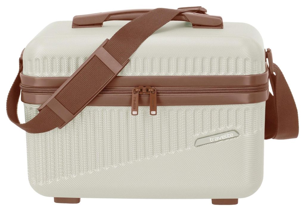 cestovní kosmetická taška Bali Beautycase White / Cognac Obrázek produktu 