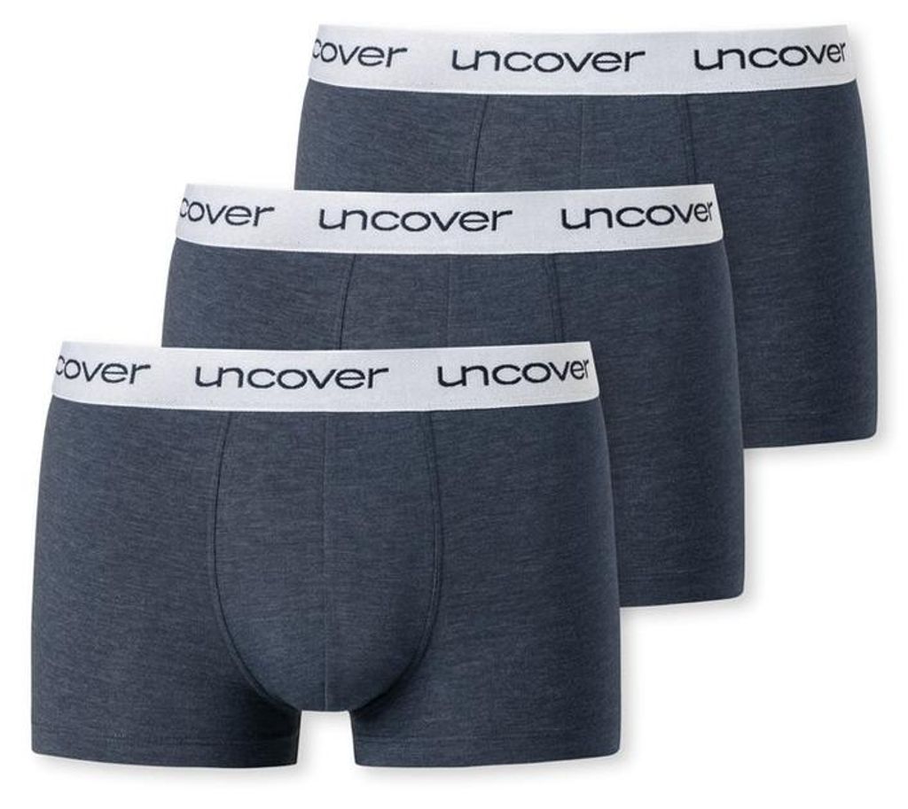 Schiesser Herren 3PACK Shorts dunkelblau Pack (Mehrfach) Produktbild 