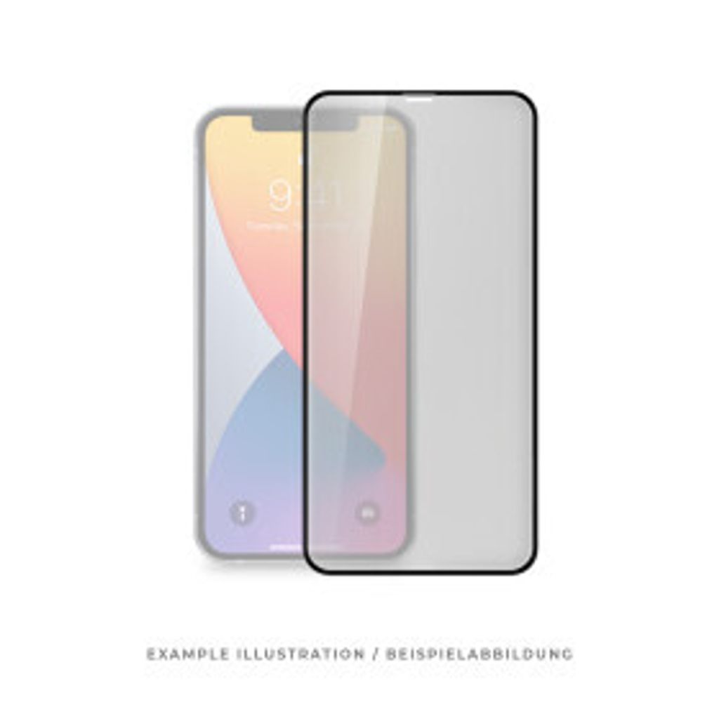 Prio 3D Anti-Spy Panzerglas für iPhone 15 Pro Max (6,7 Zoll) schwarz