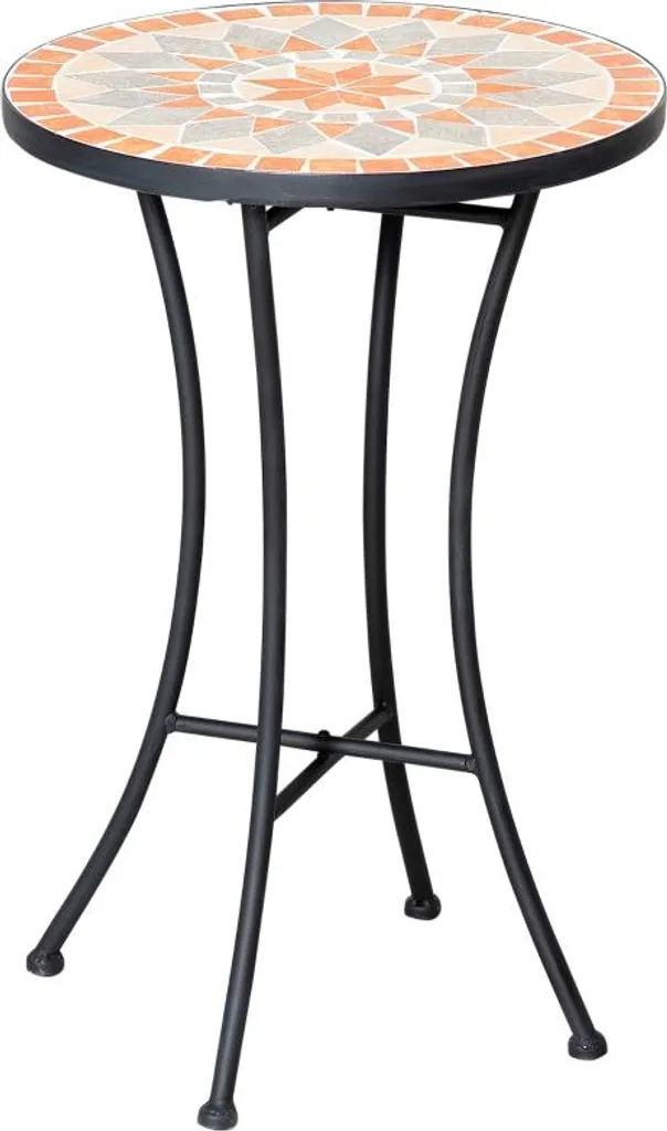 Fortuna Lai Sgabello da Giardino Ø35,5 cm | Tavolino Colorato Terrazza