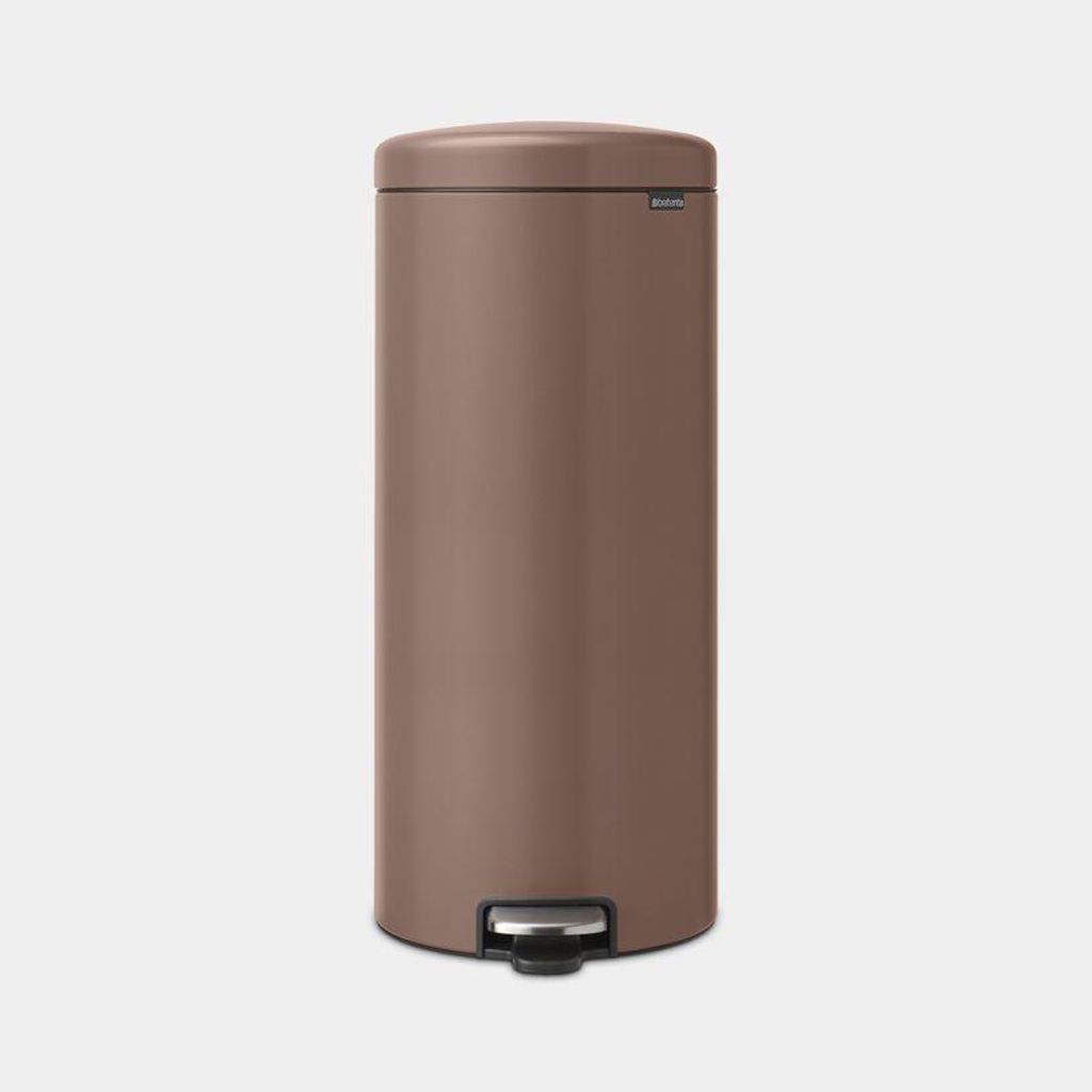 Brabantia - Kosz pedałowy NewIcon 30L Satin Taupe Zdjęcie produktu 