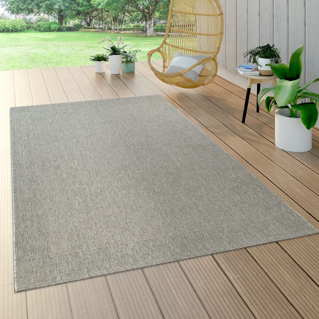 In- & Outdoor Flachgewebe Teppich Sisal Optik Natürlicher Produktbild 