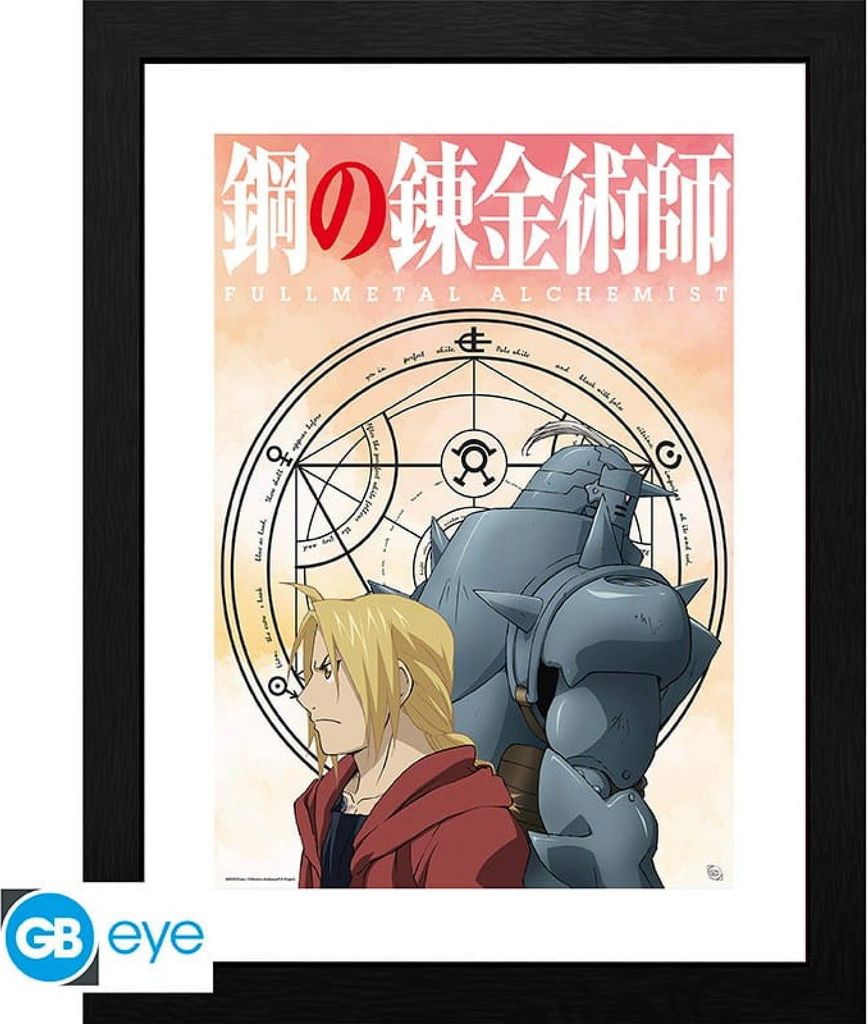 FULLMETAL ALCHEMIST - Framed print - Elric Brothers