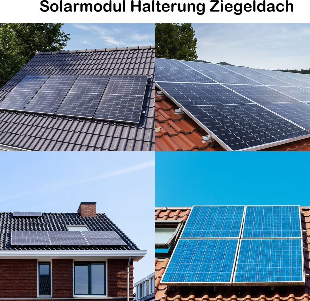 Solarmodul Photovoltaik Solarpanel Halterung Dachhalterung Produktbild 15