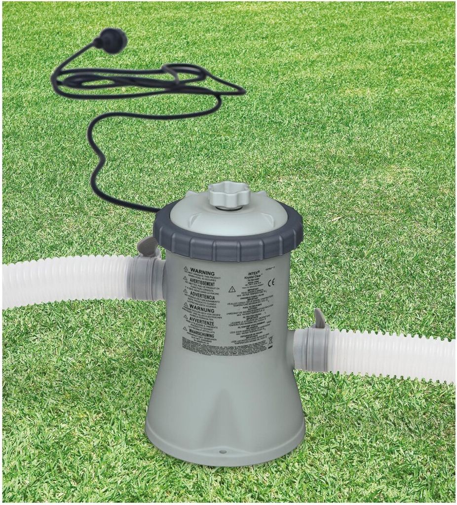 Intex 28602GS Filterpumpe 12V 1250Liter/Stunde