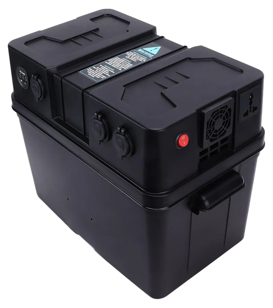Station d'alimentation portable 500W avec convertisseur 12V 220V auto - 2