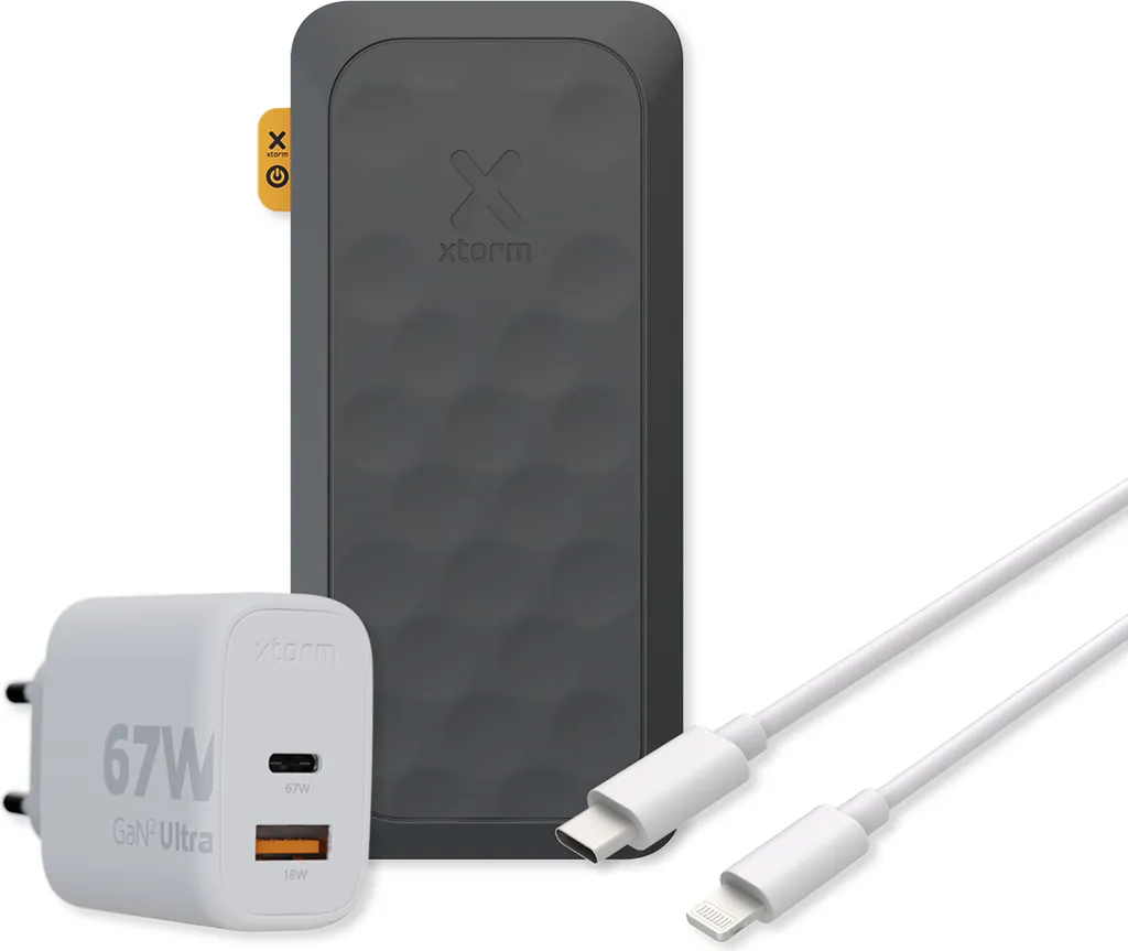 Pack Xtorm Fuel 5 Powerbank 67W Ultra Rapide 27000mAh et Accessoires