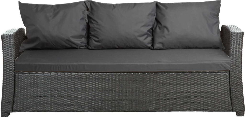 Cuscini per divano da giardino - Seduta 160x60x7, schienale Immagine del prodotto 