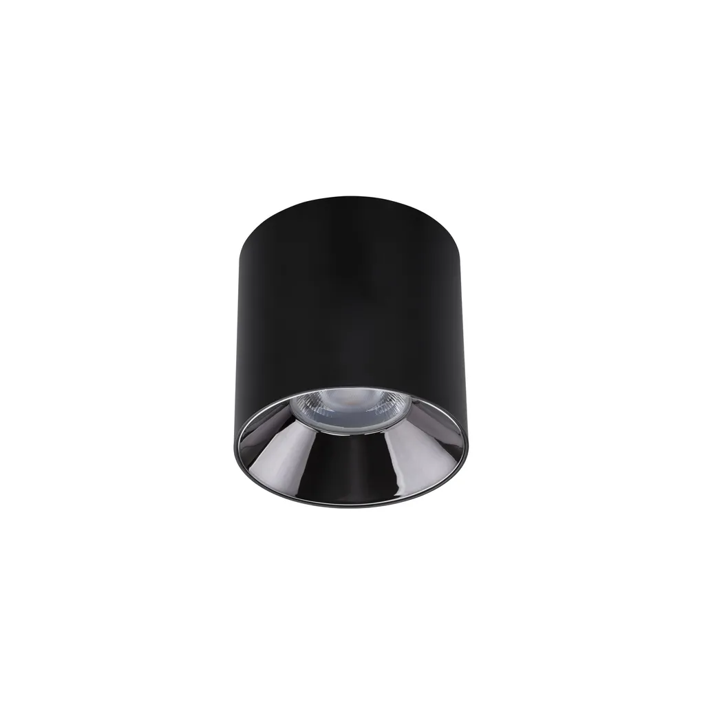 Spot LED 2700 lm Aluminium Noir IOS 30W, Lumière Blanche Neutre 4000K